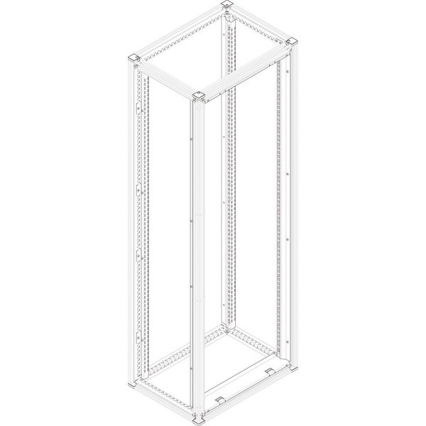 Spacial SF enclosure without mounting plate - assembled - 2000x300x500 mm image 1