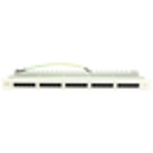 Patchpanel 25xRJ45 unshielded, ISDN, 19", 1U, RAL7035 image 7