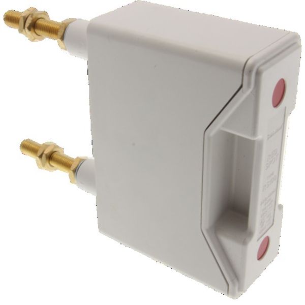 Fuse-holder, LV, 100 A, AC 690 V, BS88/A4, 1P, BS, back stud connected, white image 5