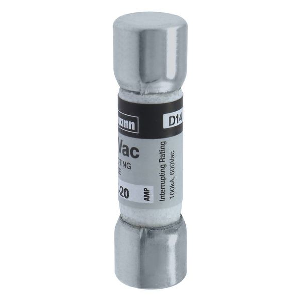 Fuse-link, low voltage, 20 A, AC 600 V, 10 x 38 mm, supplemental, UL, CSA, fast-acting image 15