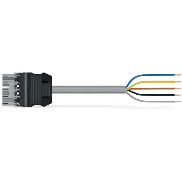 pre-assembled connecting cable Cca Plug/open-ended gray image 1