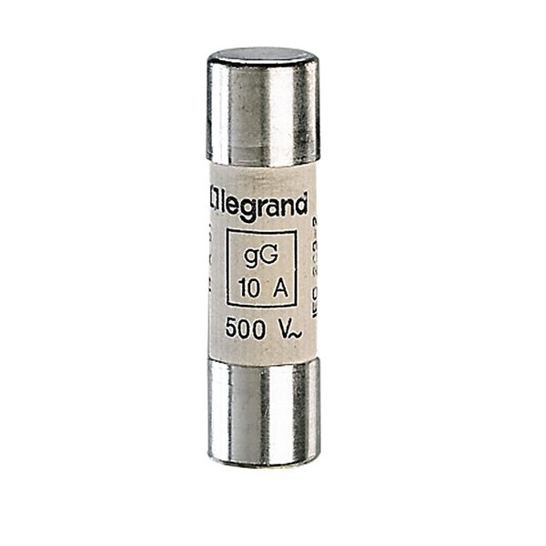 HRC cartridge fuse - cylindrical type gG 14 X 51 - 10 A - w/o indicator image 2