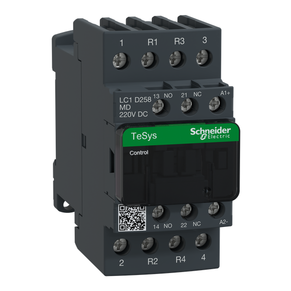 TeSys Deca contactor - 4P(2 NO + 2 NC) - AC-1 - = 440 V 40 A - 220 V DC coil image 5