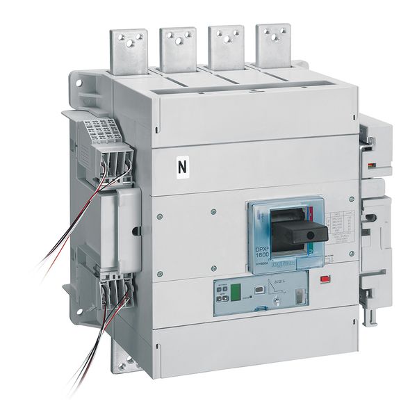 MCCB DPX³ 1600 - Sg elec release +central - 4P - Icu  36 kA (400 V~)- In 1250 A image 1