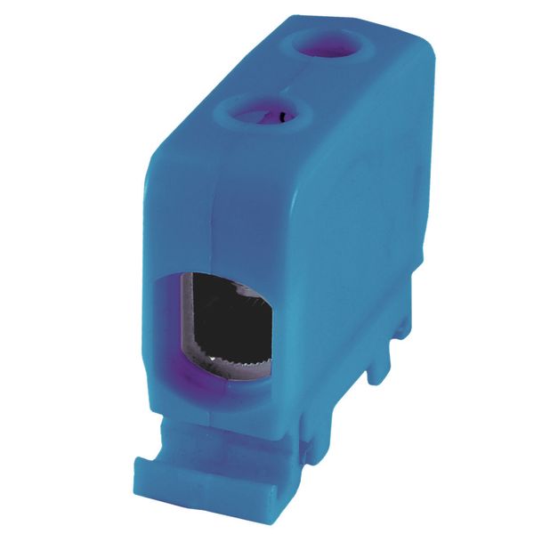 Rail-mounted screw terminal block AL, CU ZGG1x1,5-50n blue image 1