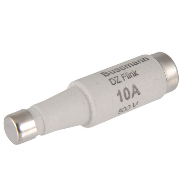 Fuse-link, low voltage, 10 A, AC 500 V, D1, 13.2 x 6 mm, gR, IEC, Fast acting image 2