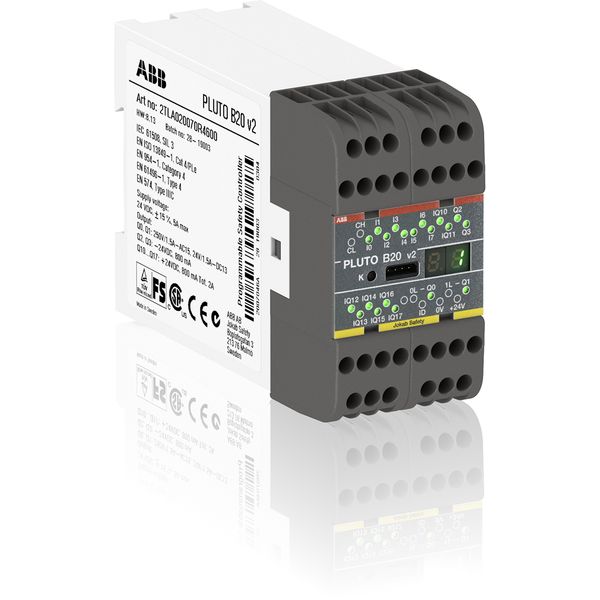 Pluto B20 v2 Programmable safety controller image 2