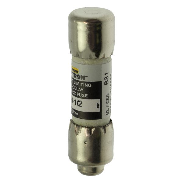 Fuse-link, LV, 0.5 A, AC 600 V, 10 x 38 mm, 13⁄32 x 1-1⁄2 inch, CC, UL, time-delay, rejection-type image 13
