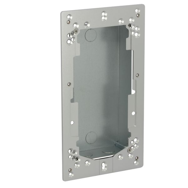 Flush-mounting box for Linea 300 monoblock street panel with scrolling names image 1