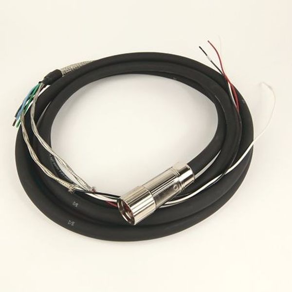 Allen-Bradley, 2090-XXNPMF-16S60, Cable, PW16AWG&BK, DIN M23 Type 4 Connector, Non-Flex, 60M image 1