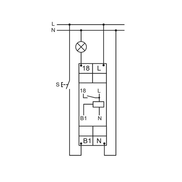 Modular high-inrush-relay series ALEXA, 1 NO, 230V AC image 7