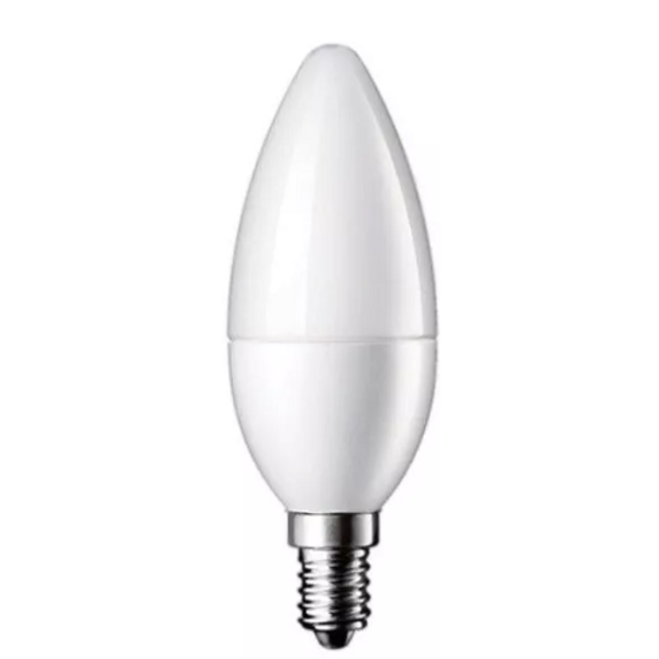 CFL Bulb E14 12W REAL CANDLE 6400K image 1