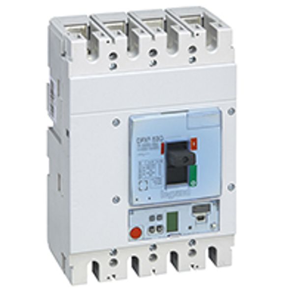 MCCB DPX³ 630 - S2 electronic release - 4P - Icu 70 kA (400 V~) - In 630 A image 1