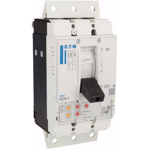 NZM2 PXR20 circuit breaker, 250A, 3p, plug-in technology image 5