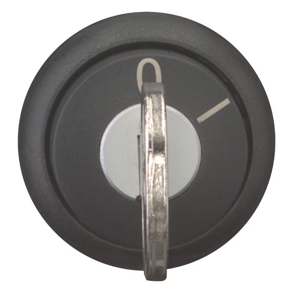 Key-operated actuator, maintained, 2 positions, Key withdrawable: 0, I, Bezel: black image 11