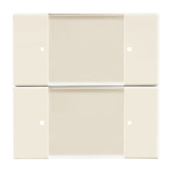 6736-82 CoverPlates (partly incl. Insert) Remote control ivory white image 6