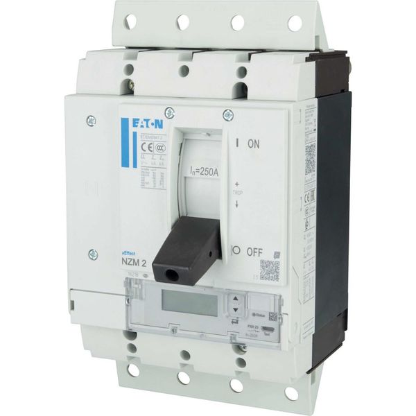 NZM2 PXR25 circuit breaker - integrated energy measurement class 1, 250A, 4p, variable, Screw terminal, plug-in technology image 13