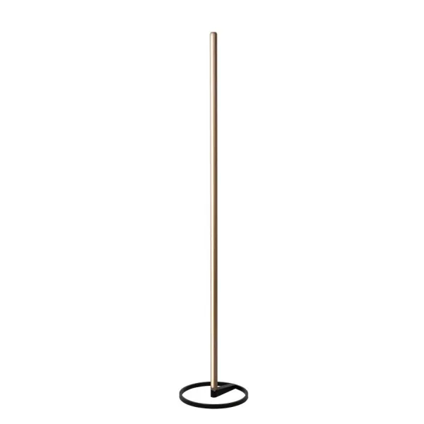 Lucide BRAGA - Floor lamp - Ø 30 cm - LED Dim. - 1x18W 2700K/4000K - Coffee image 1