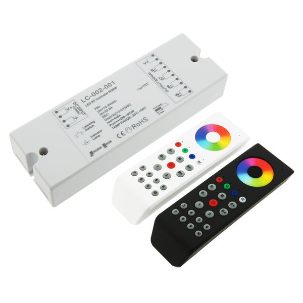 LED RF Controller RGBW remote control white image 2