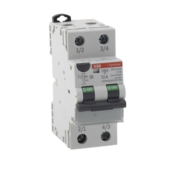 DPCA100B10/010 Residual Current Circuit Breaker with Overcurrent Protection image 1