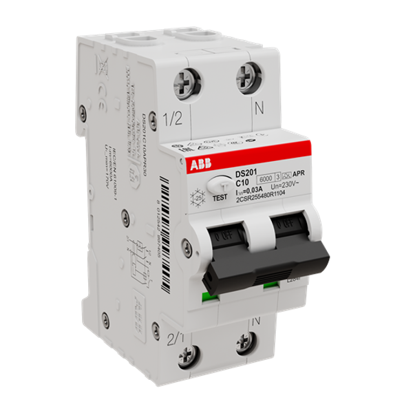 DS201 C10 APR30 Residual Current Circuit Breaker with Overcurrent Protection image 11