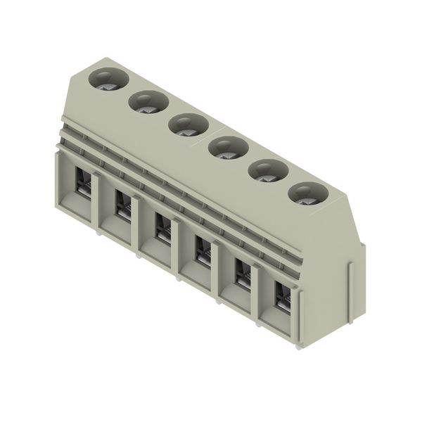 PCB terminal, 10.16 mm, Number of poles: 6, Conductor outlet direction image 2