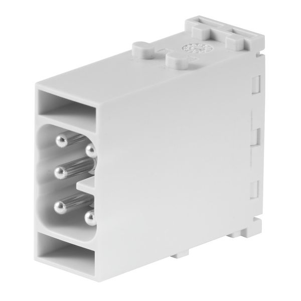 Module insert for industrial connector, Series: ModuPlug, PUSH IN with image 1