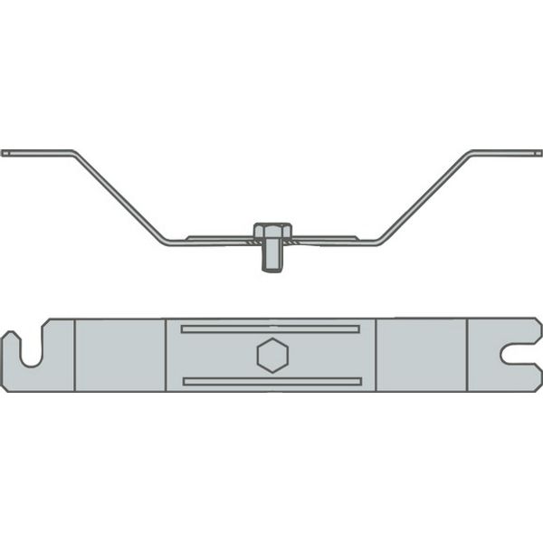 Changeoverswitches, T0, 20 A, surface mounting, 1 contact unit(s), Contacts: 2, 45 °, momentary, With 0 (Off) position, with spring-return from both d image 336