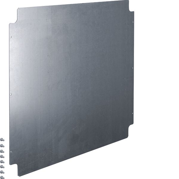 Mounting plate,universN,500mm,2sect image 1