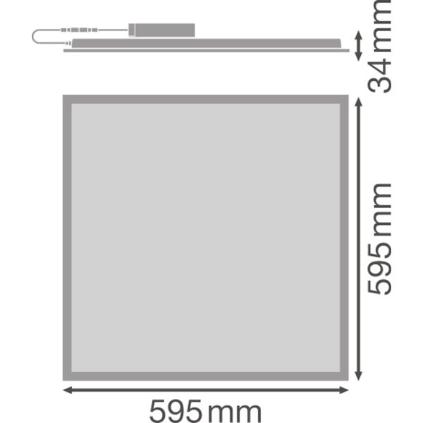 PANEL COMPACT 600 33W 830 image 12