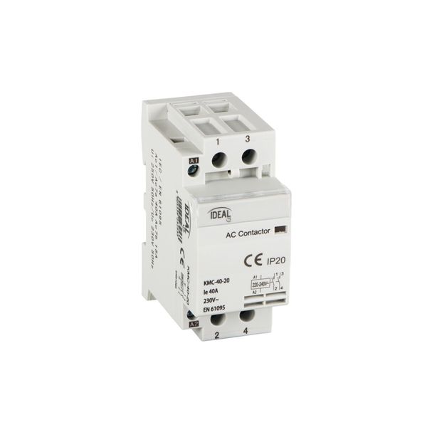 KMC-40-20 Modular contactor, 230 VAC control voltage KMC image 1