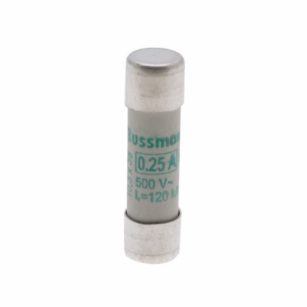 C10M0.25 Eaton Bussmann series low voltage cylindrical fuse image 1