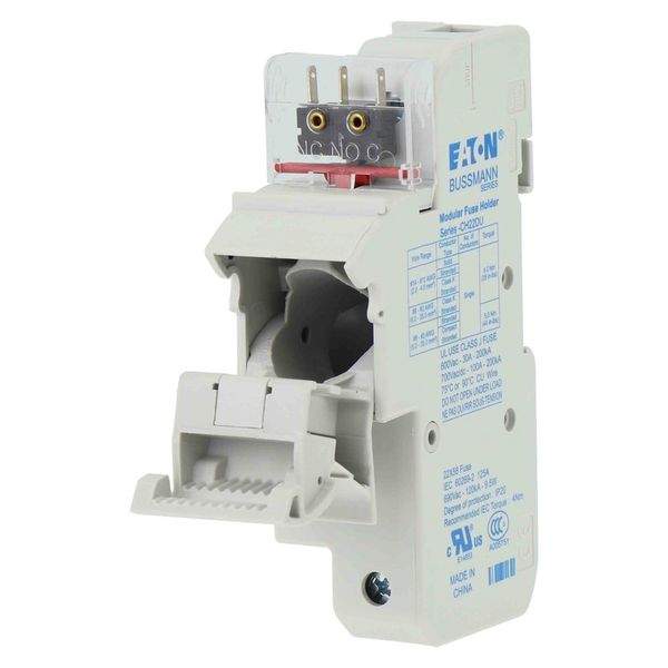 Fuse-holder, low voltage, 125 A, AC 690 V, 22 x 58 mm, 1P, IEC, UL, with microswitch image 32