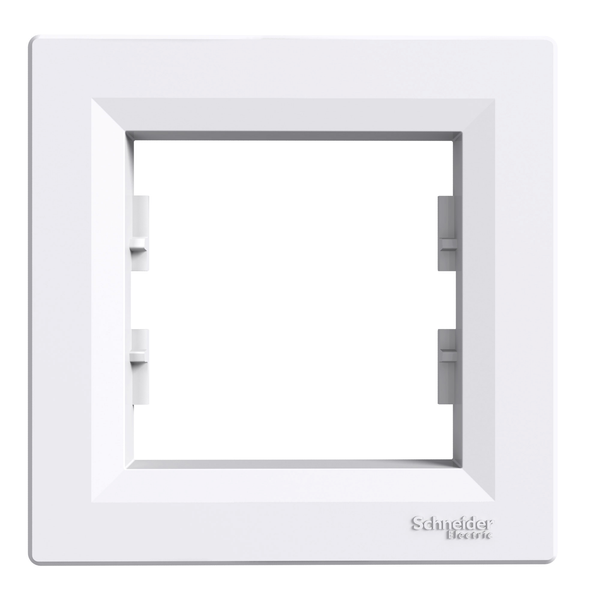 Asfora - 1-gang frame - white image 4