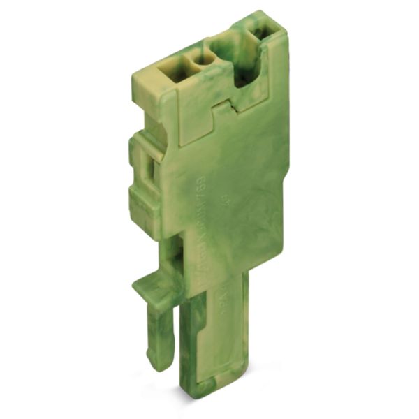 Start module for 1-conductor female connector CAGE CLAMP® 4 mm² green- image 2