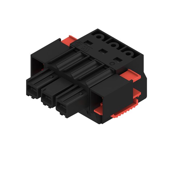 PCB plug-in connector (wire connection), 10.16 mm, Number of poles: 3, image 4