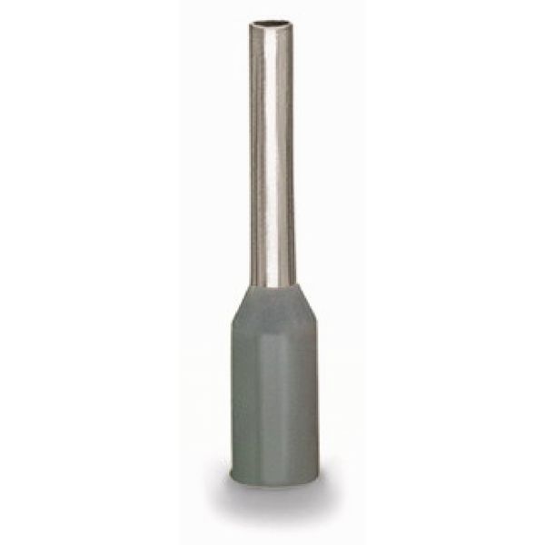 Ferrule Sleeve for 0.75 mm² / 18 AWG insulated gray image 1