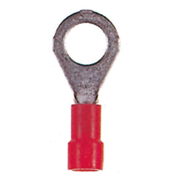 Insulated ring connector terminal M6 red, 0.5-1.5mmý image 1