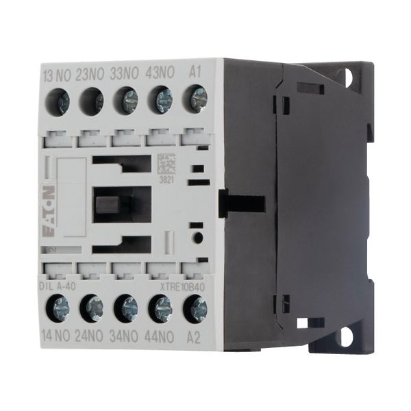 Contactor relay, 48 V 50 Hz, 4 N/O, Screw terminals, AC operation image 12