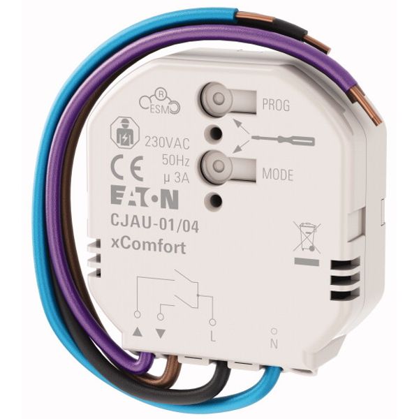 Shutter actuator flush-box mount without local input image 2