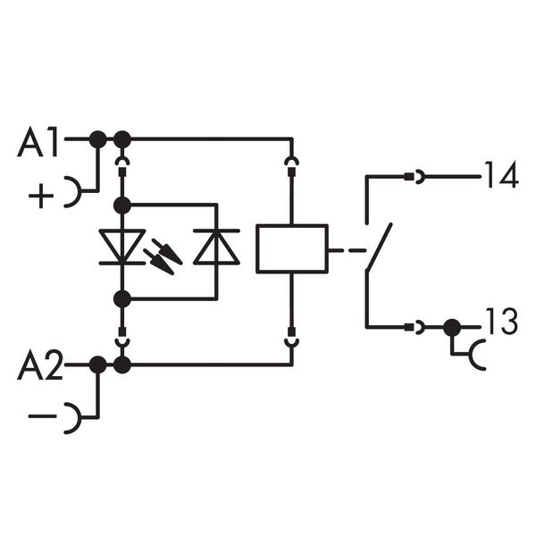 Relay module Nominal input voltage: 24 VDC 1 make contact gray image 7