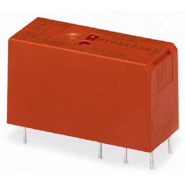 Basic relay Nominal input voltage: 48 VDC 2 changeover contacts image 2