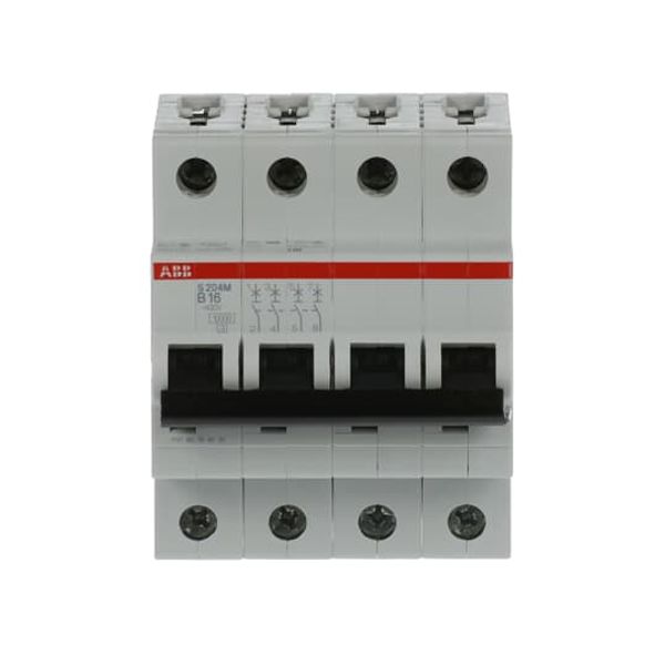 S204M-B16 Miniature Circuit Breaker - 4P - B - 16 A image 6