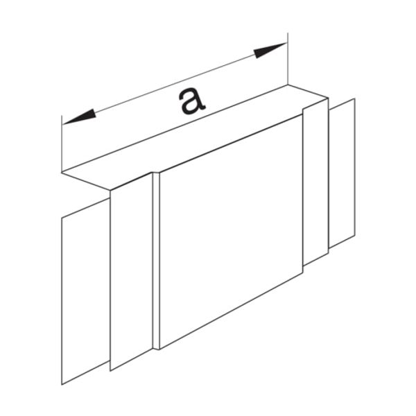 T and X piece, LF 60090, grey image 1