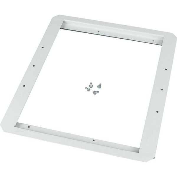 Add-on frame, for protective cover, IZMX40, grey image 3