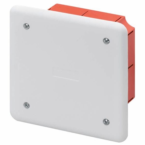 JUNCTION AND CONNECTION BOX - FOR BRICK WALLS - DIMENSIONS 92X92X45 - WHITE LID RAL9016 image 2