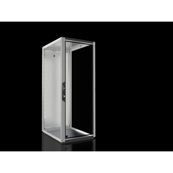 VX IT, solid, IP55, empty enclosure, RAL7035, WHD 800x2000x100mm, 42U image 5