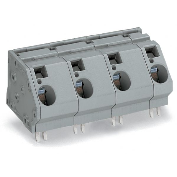 PCB terminal block 16 mm² Pin spacing 20 mm gray image 5