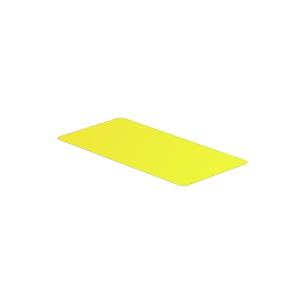 Device marking, Self-adhesive, halogen-free, 60 mm, Polyester, yellow image 1