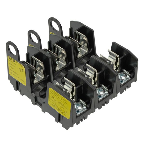 Eaton Bussmann series HM modular fuse block, 250V, 0-30A, PR, Three-pole image 2